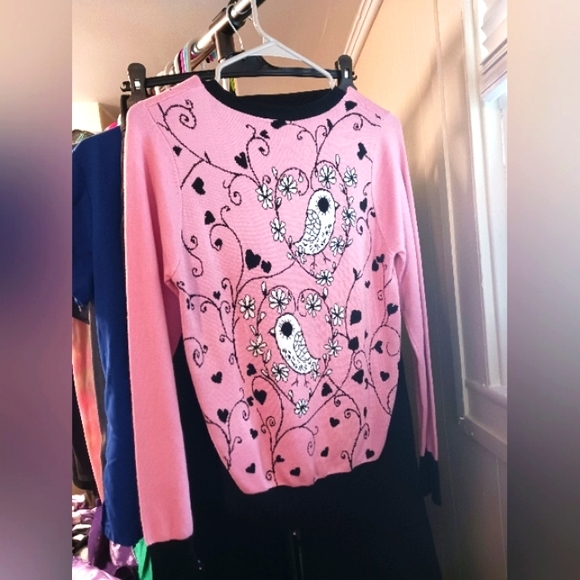 Banjo and cake cardigan sweater pin up girl - Picture 4 of 6